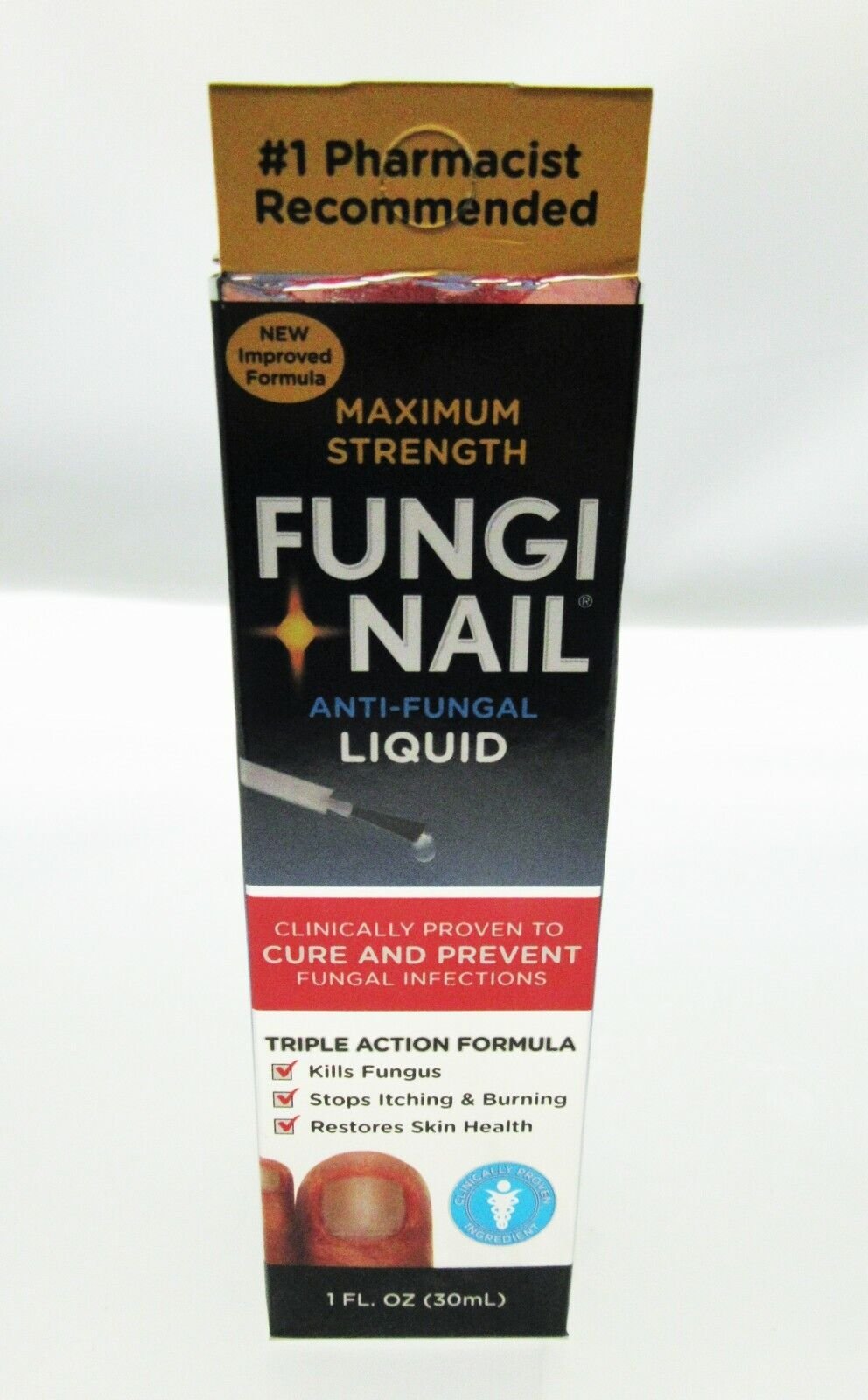 Fungi Nail Anti-Fungal Liquid Maximum Strength Triple Action Formula