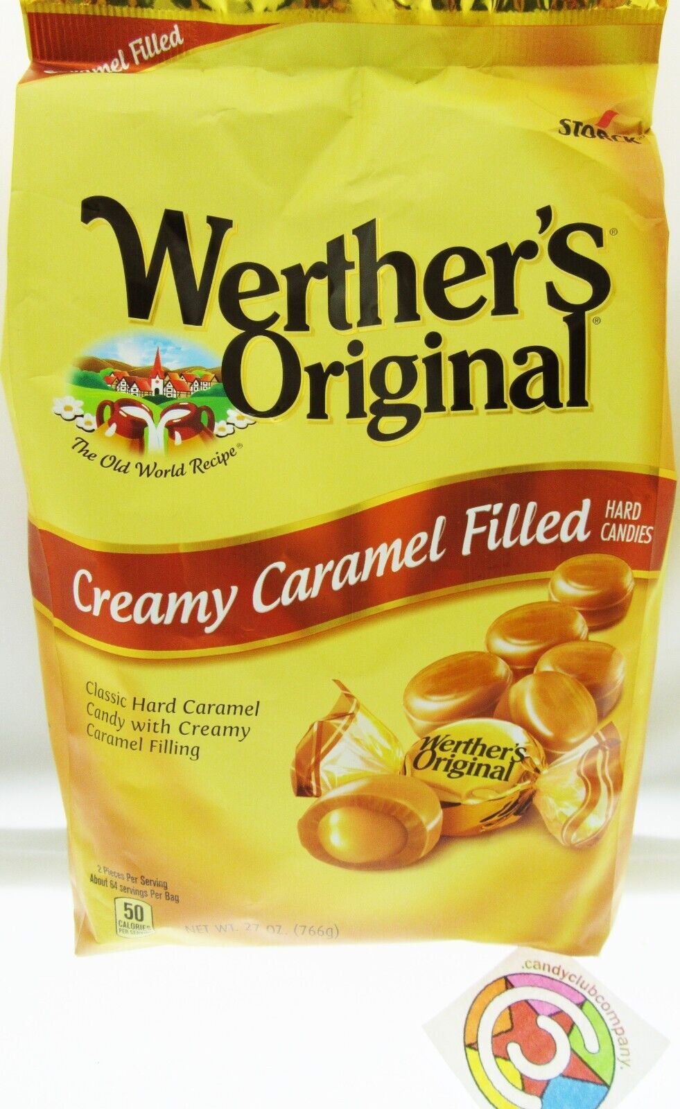 Werther's Original Creamy Caramel Filled Candies ~ 27oz Bag