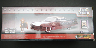 Count Chocula & 1959 Cadillac Coupe Deville~ Die Cast Car ~ 1:24