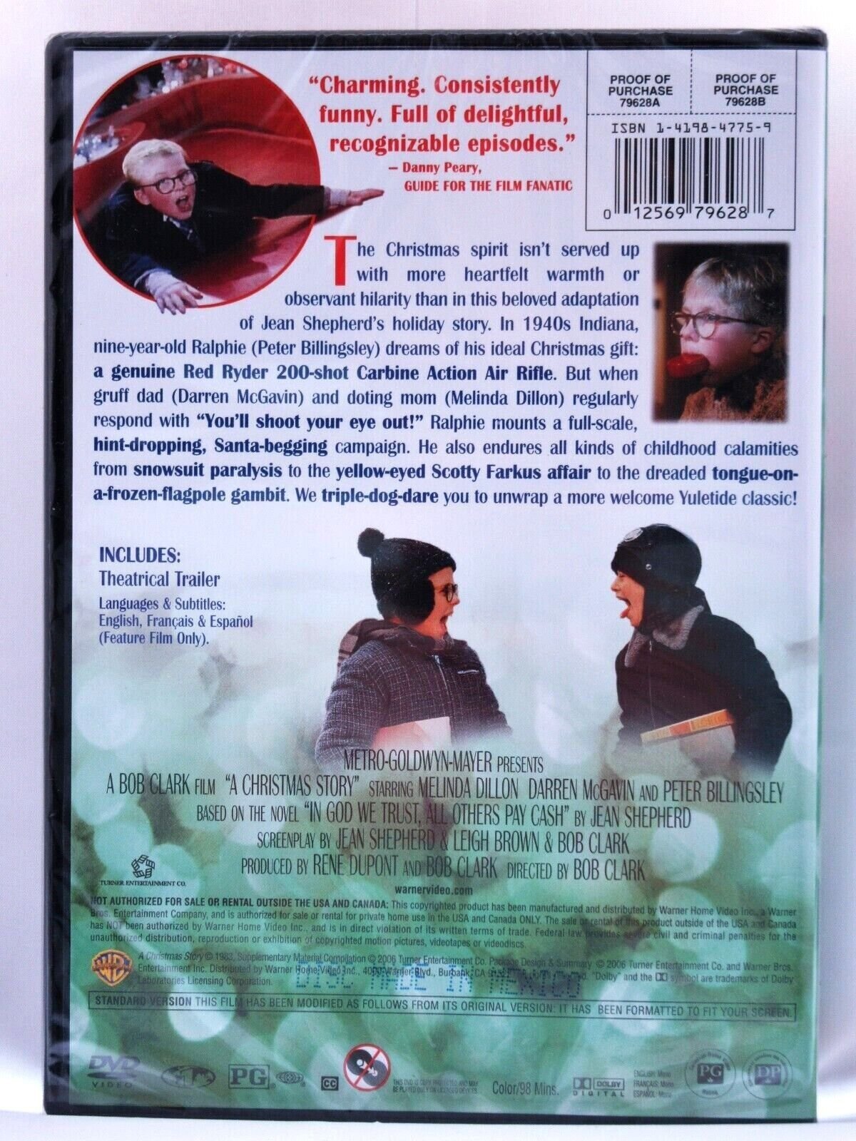 A Christmas Story ~ Holiday Movie ~ Heart Warming Nostalgic Comedy ~ New DVD