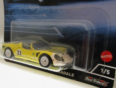 Hot Wheels ~ 1969 Alfa Romeo 33 Stardale ~ Yellow ~ 1:64 Scale