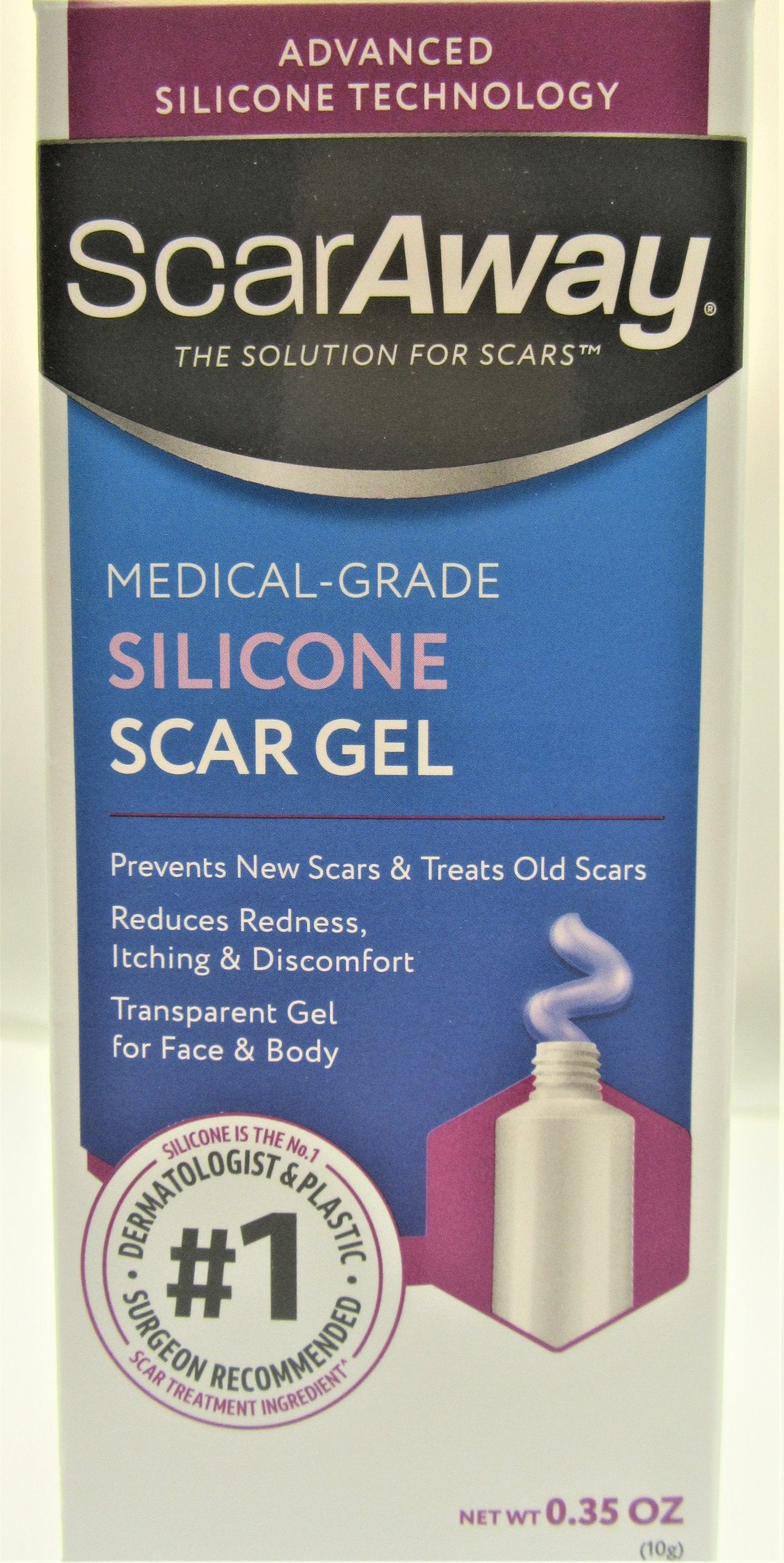 Scar Away ~ Prevents & Treats Scars ~ 100% Silicone Scar Gel