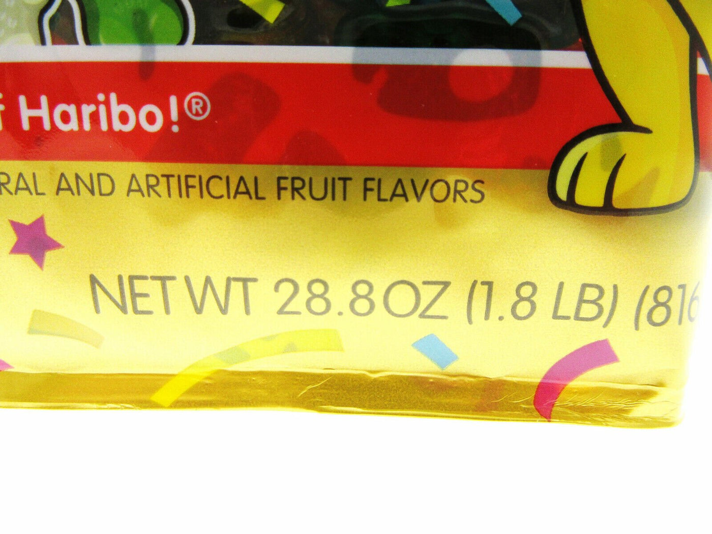 Haribo Gummy Bears ~ Fruit Chewy Candy ~ Goldbears ~ 28.8oz Bag