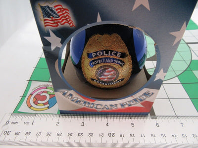 Police Department To Protect and Serve Christmas Tree Ornament ~ American Pride
