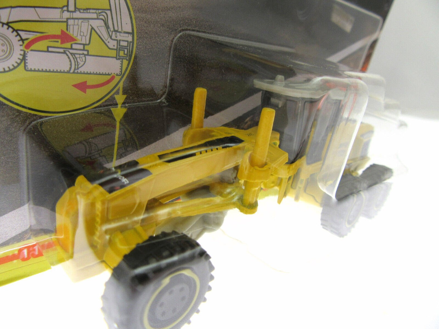 Matchbox Working Rigs ~ MBX Road Scraper ~ Metal