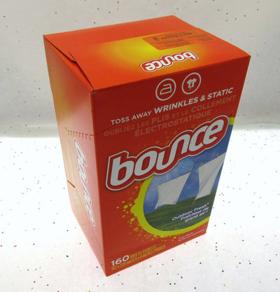 Bounce Outdoor Fresh Fabric Softener Dryer Sheets ~ 160 Dryer Sheets