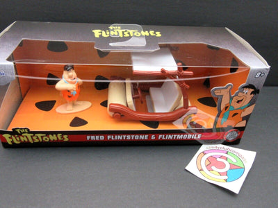 Fred Flinstone and Flintmobile Classic TV Series ~ 1:32 scale ~ Diecast Car