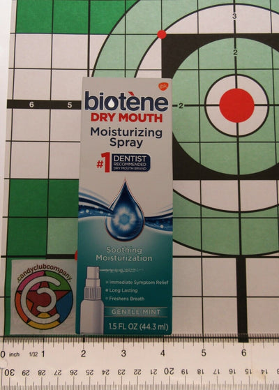 Biotene Moisturizing Mouth Spray 1.5oz Gentle Mint dry mouth Alcohol Free