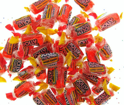Jolly Rancher Cherry ~ 8 oz ~ American Favorite Hard Candy ~ Half Pound