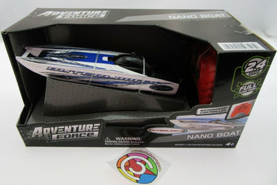 Nano RC Boat Blue World Champion Outterlimits  Adventure Force Radio Controlled