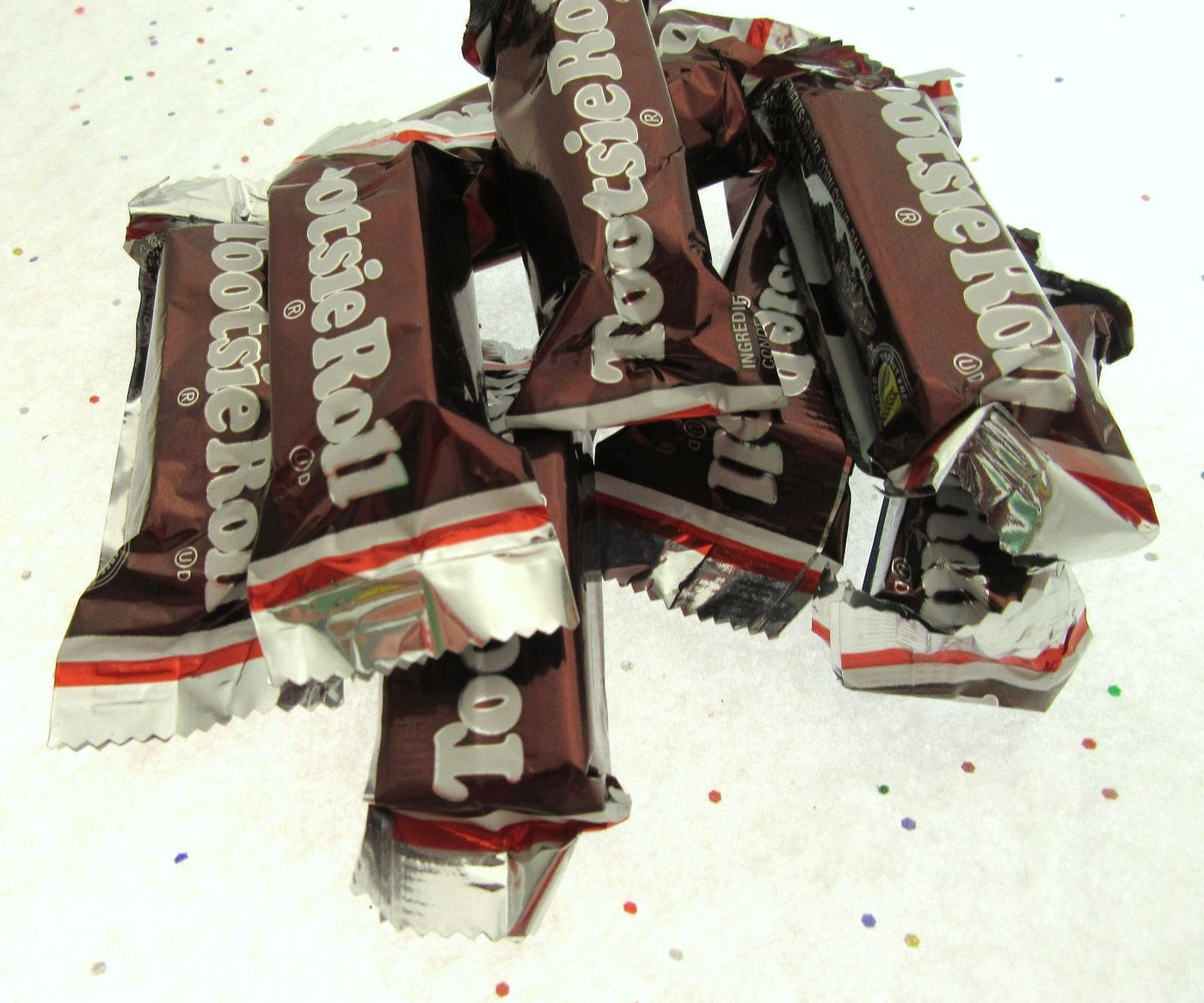 Tootsie Roll Large Chocolate ~ One Pound Rolls Chews Candy ~ 16oz