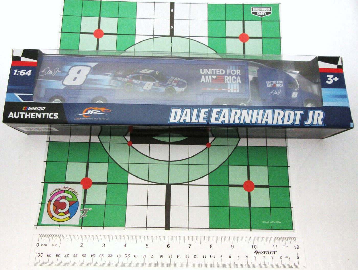 Dale Earnhardt Jr ~ America~ Rig & Car ~ NASCAR Authentics ~ Die Cast 1:64 Scale