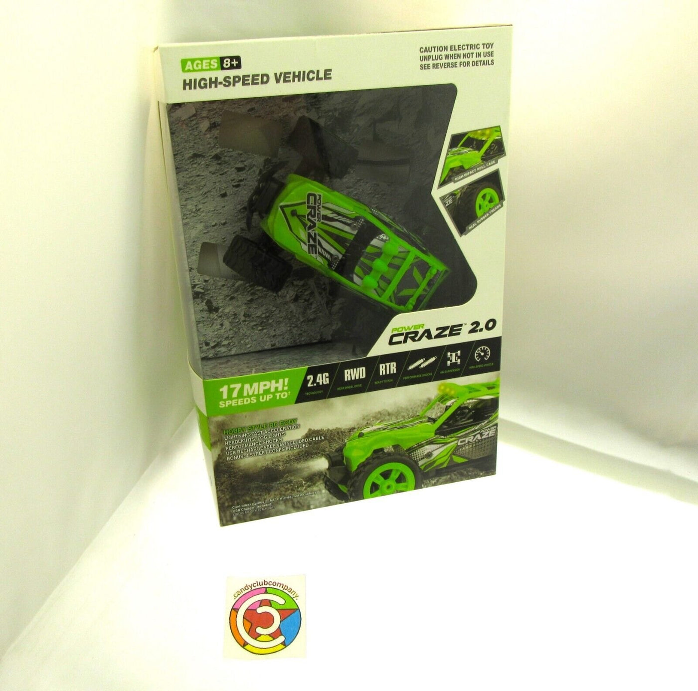 RC Buggy ~ Compact ~ Green ~ Trail Racers ~ Off Road