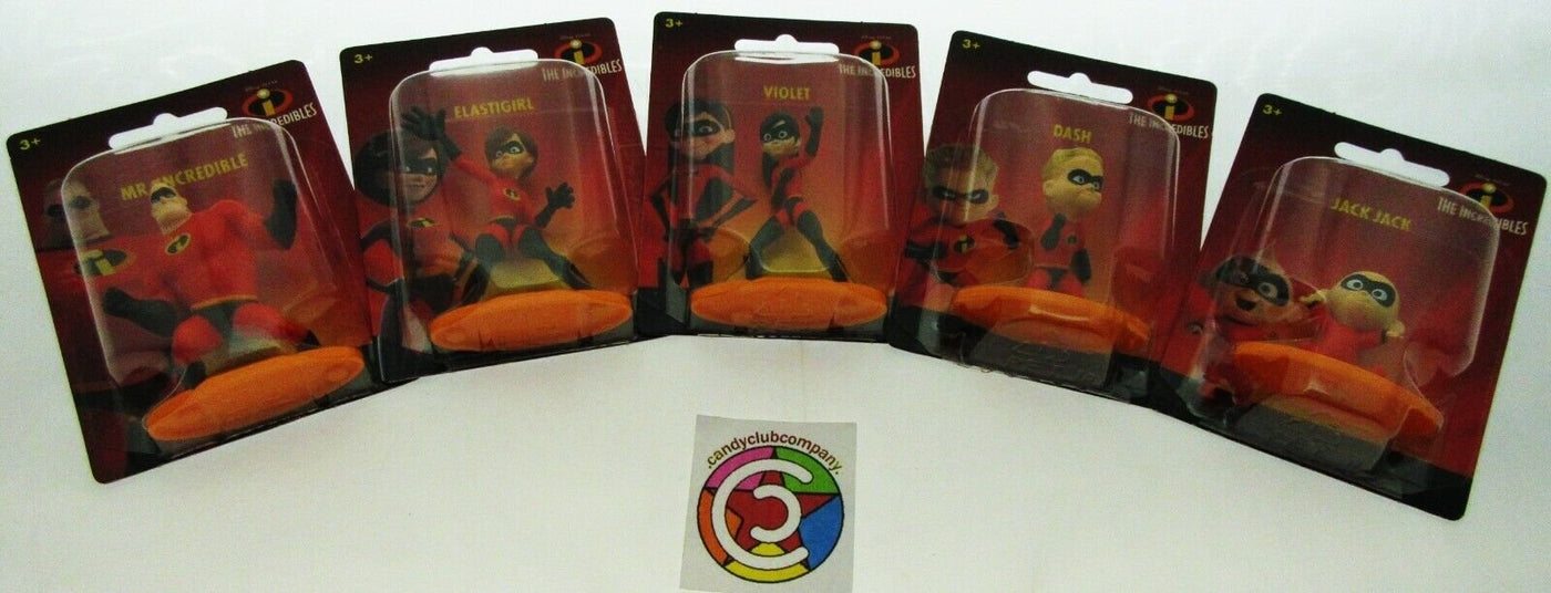 The Incredibles ~ Model Toy Figurine Collectibles ~ Elastigirl Violet Dash Jack