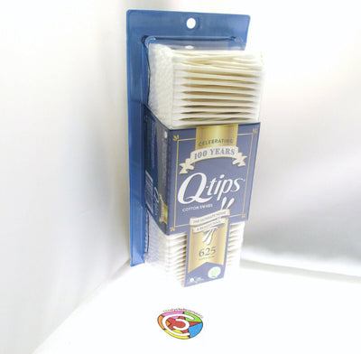 Q-tips 625 Count Cotton Swabs Brand Sealed Sterile Ears Lot BN