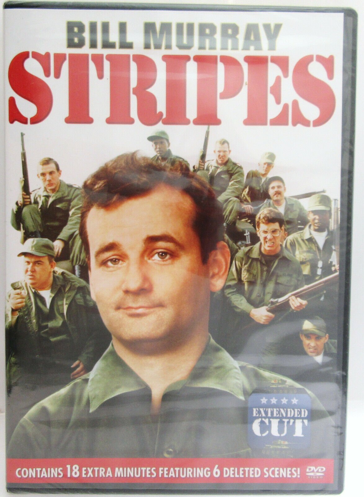 Stripes ~ Bill Murray ~ 1981 ~ Extended Cut ~ War Comedy Movie ~ New DVD