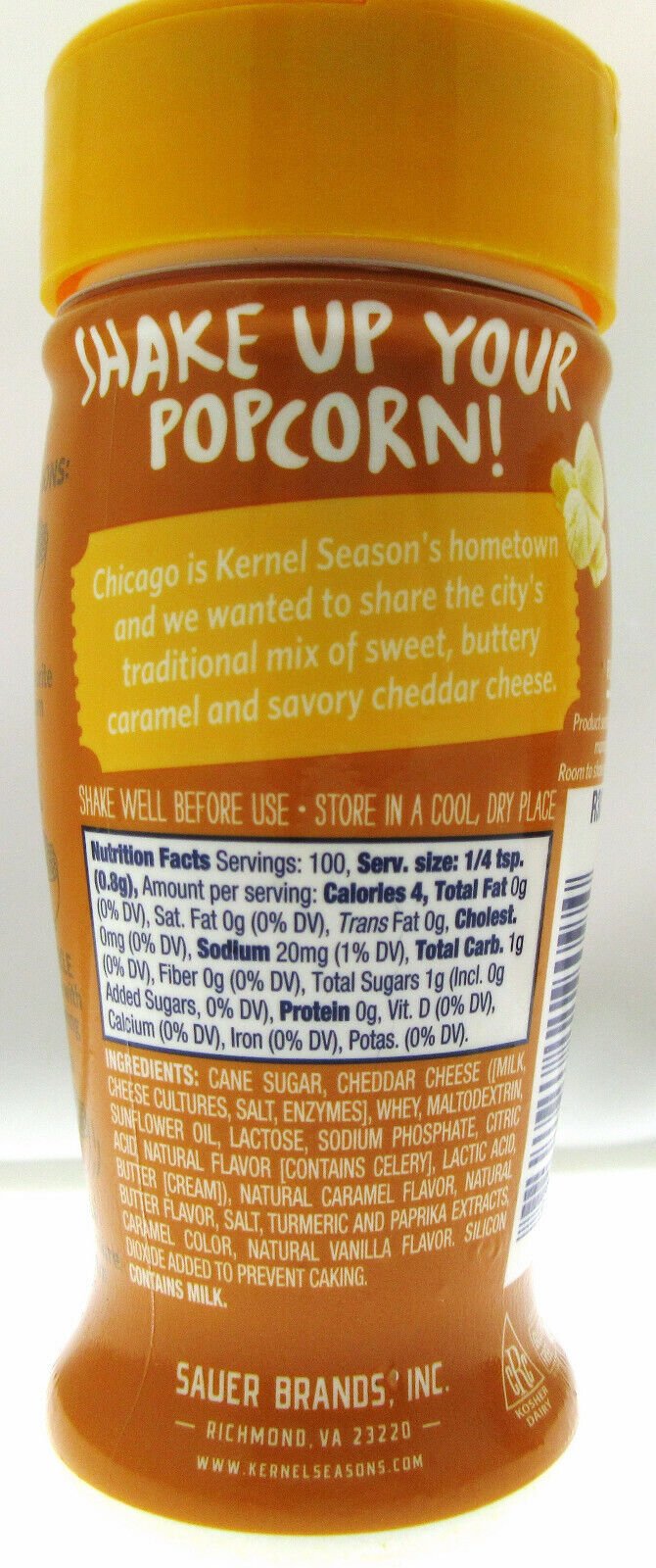Kernel Season's Popcorn Seasoning ~ Cheesy Caramel Corn ~ 2.85oz Two Pack