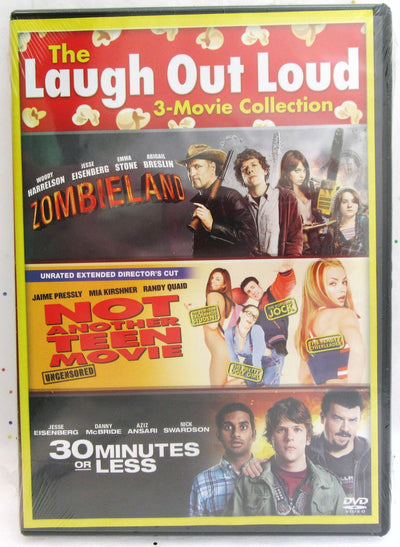 ZombieLand ~ Not Another Teen Movie ~ 30 Minutes or Less ~ Movie ~ New DVD