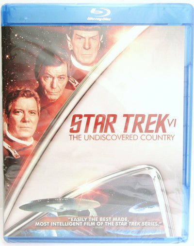 Star Trek 6: The Undiscovered Country ~ Shatner Nimoy ~ Movie ~ New Blu-ray