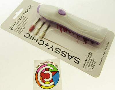 Electric Nail Kit Manicure Pedicure Acrylic and Natural Nails File Travel Size P