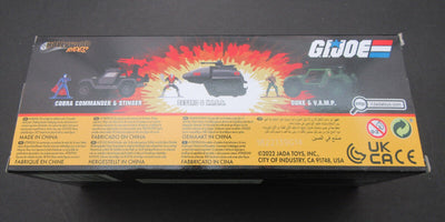 GI Joe ~ Duke & Vamp ~ Comes with  DVD ~ 1:44 scale (1:32 series) ~ Diecast Car