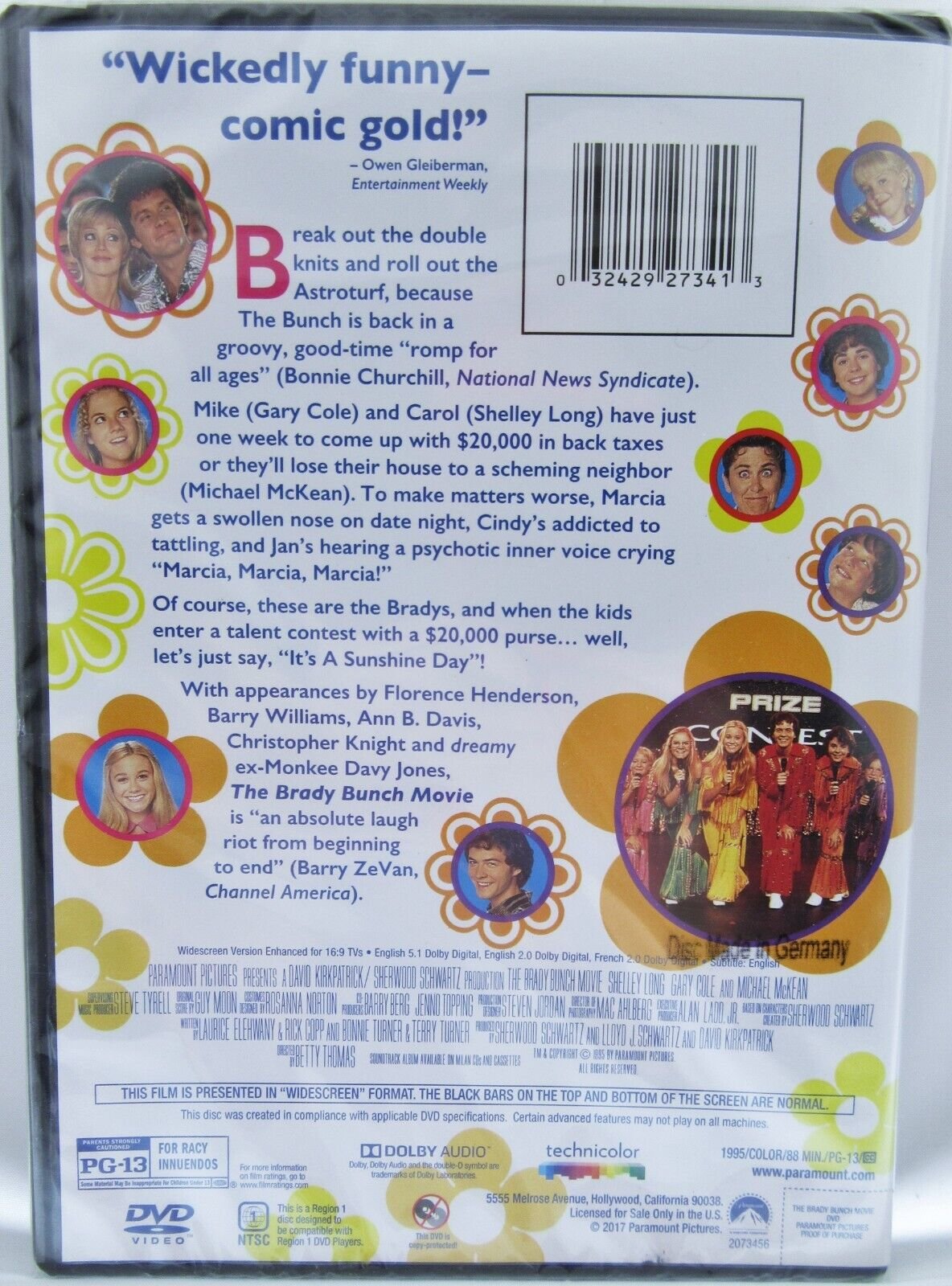 The Brady Bunch Movie ~ 1995 ~ Movie ~ New DVD