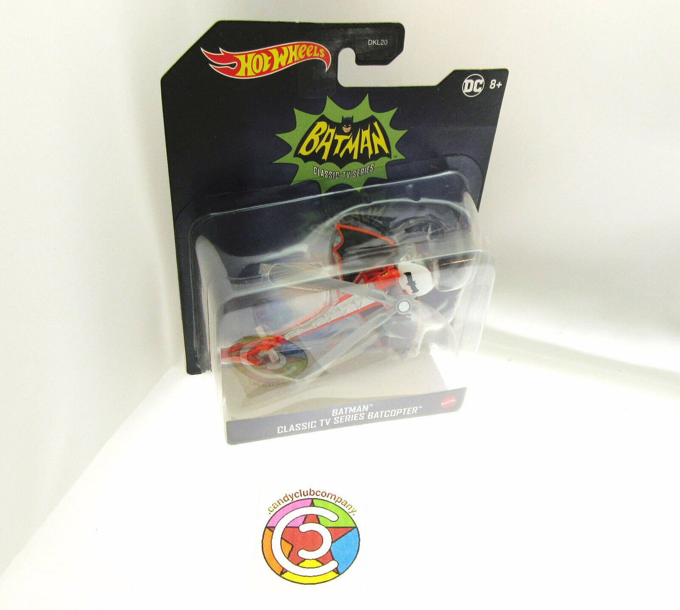 Batcopter ~ Batman Diecast Helicopter ~ Classic TV series ~ Hot Wheels