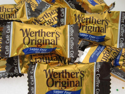 Werther's Sugar Free Caramel Coffee 16oz Werthers Creamy Hard Candy 1lb BFR