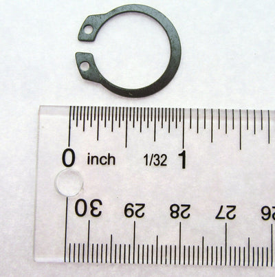 External Retainting Snap Ring ~ 3/4 inch~ Black Oxide ~ Spring Steel