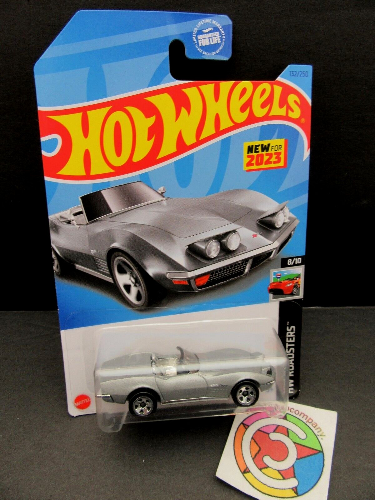 72 Corvette Stingray Convertible HW Roadster Hot Wheels ~ Die Cast