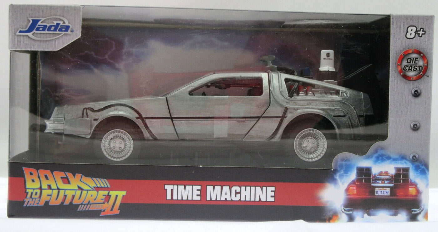 Back to the Future 2 ~ Time Machine ~ Metals Die Cast Car ~ 1:32