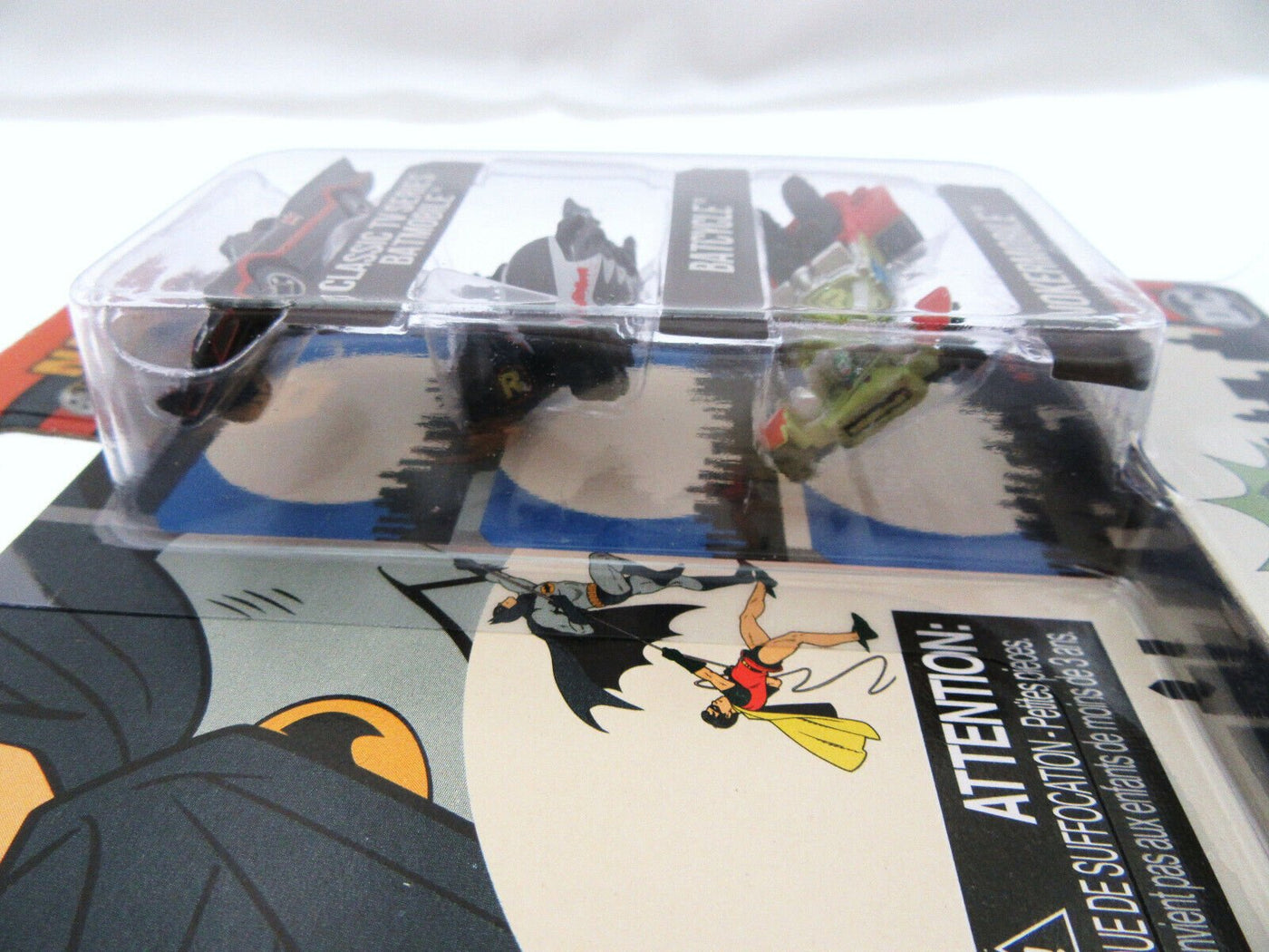 BATMAN Nano Hollywood Rides ~ Batmoblie, Batcycle & Jokermobile Die Cast
