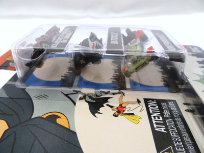 BATMAN Nano Hollywood Rides ~ Batmoblie, Batcycle & Jokermobile Die Cast