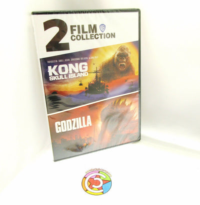 Kong ( Skull Island 2017 )  & Godzilla (2014) ~ 2-Film ~ Movie ~ New DVD