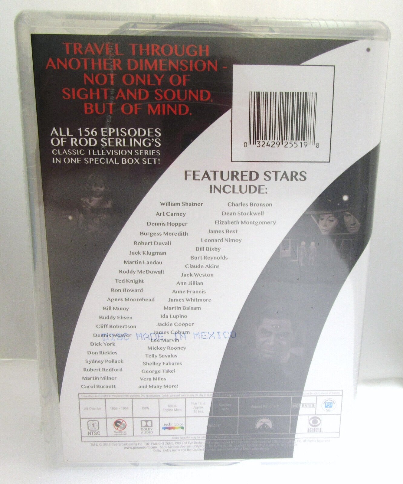 The Twilight Zone ~ The Complete Series ~ 25 Disc Set ~ 1959-1964 ~ New DVD