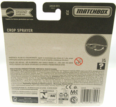 Matchbox Working Rigs ~ Crop Sprayer CS27 ~ Metal