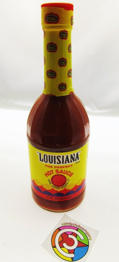 Louisiana 12oz The Perfect HOT Sauce "One Drop Does It" Fiery