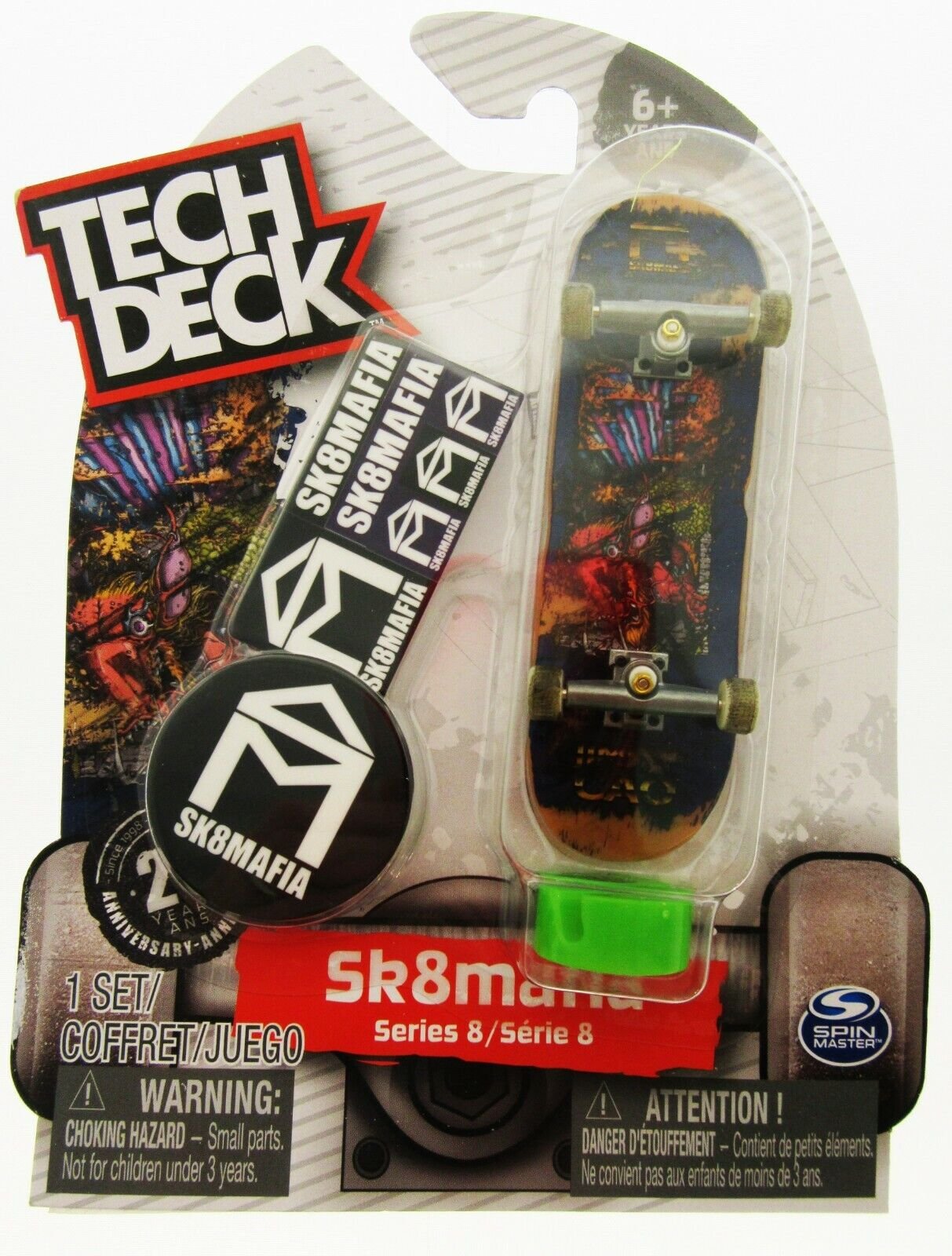 Tech Deck ~ sk8mafia ~ Skateboard / Fingerboard ~ Series 8