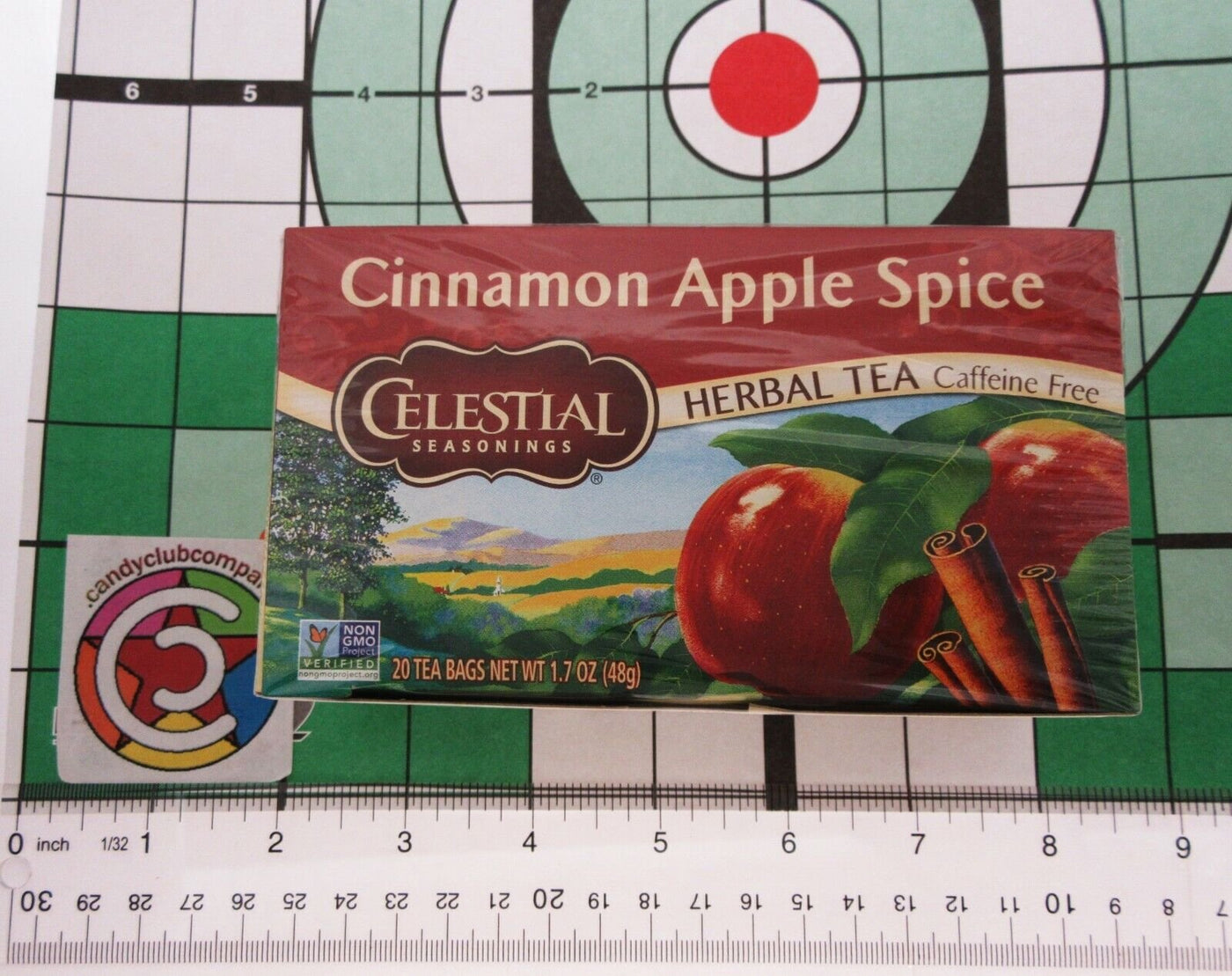 Celestial Cinnamon Apple Spice Herbal Tea 20 bags each ~ Lot of 2
