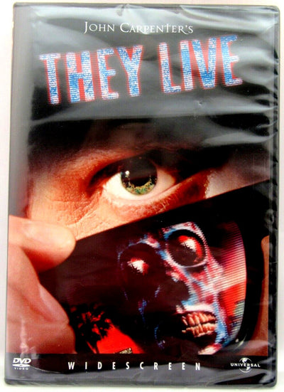 They Live ~ John Carpenter's ~ 1988 ~ Roddy Piper ~ Sci-fi Horror ~ DVD Movie