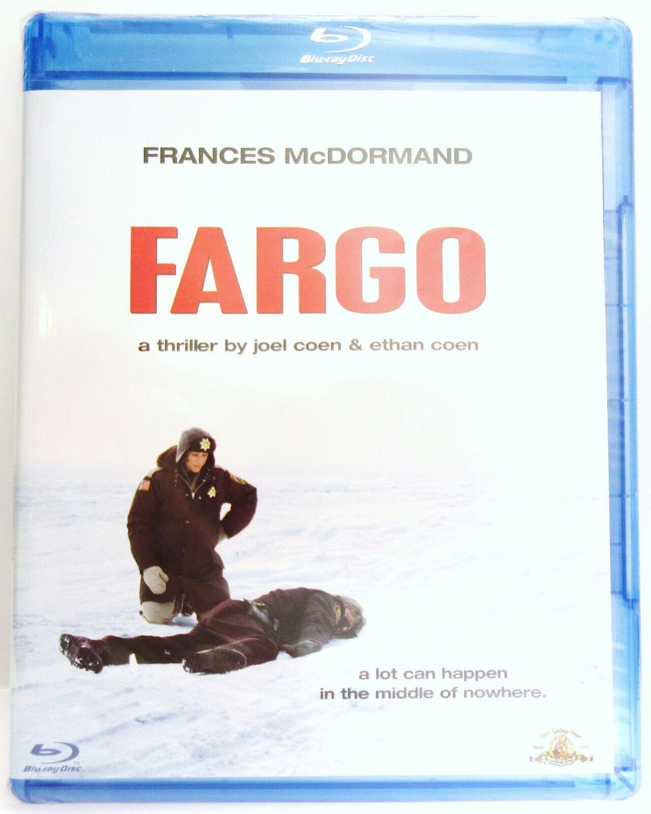Fargo ~ 1996 Film ~ Frances McDormand ~ Movie ~ New Blu-ray Disc