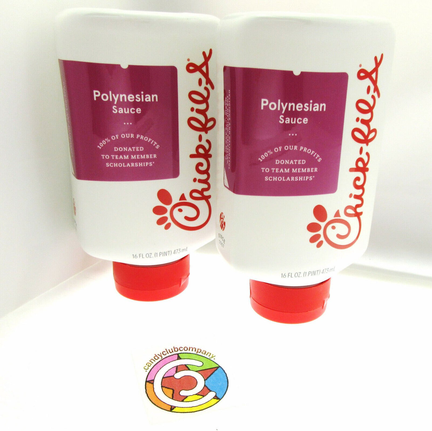 Chick-fil-A ~ Polynesian Sauce ~ 16 oz Squeeze Bottle ~ Lot of 2