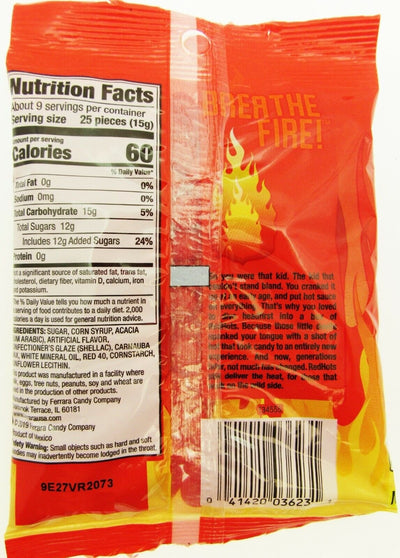 Redhots Cinnamon Candy 2 bags 4.5oz Red Hots Candies Sweets