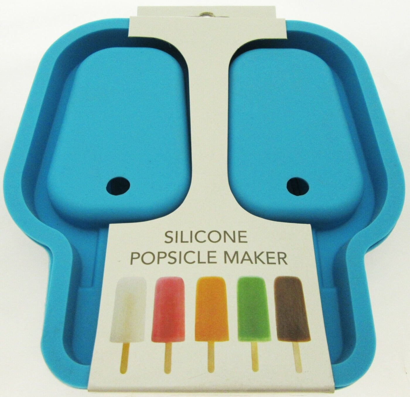 Silicone Popsicle Maker Tray ~ Sticks Included Flexible ~ By Kolorae - Blue