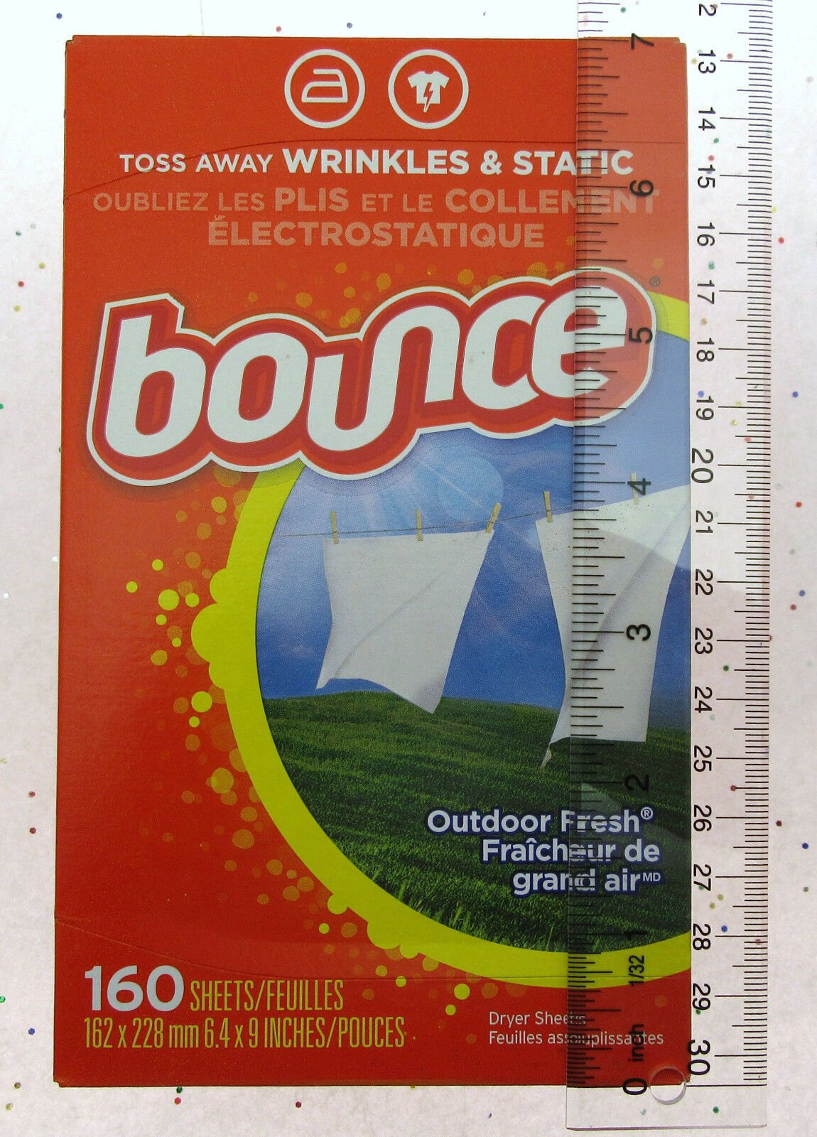 Bounce Outdoor Fresh Fabric Softener Dryer Sheets ~ 160 Dryer Sheets