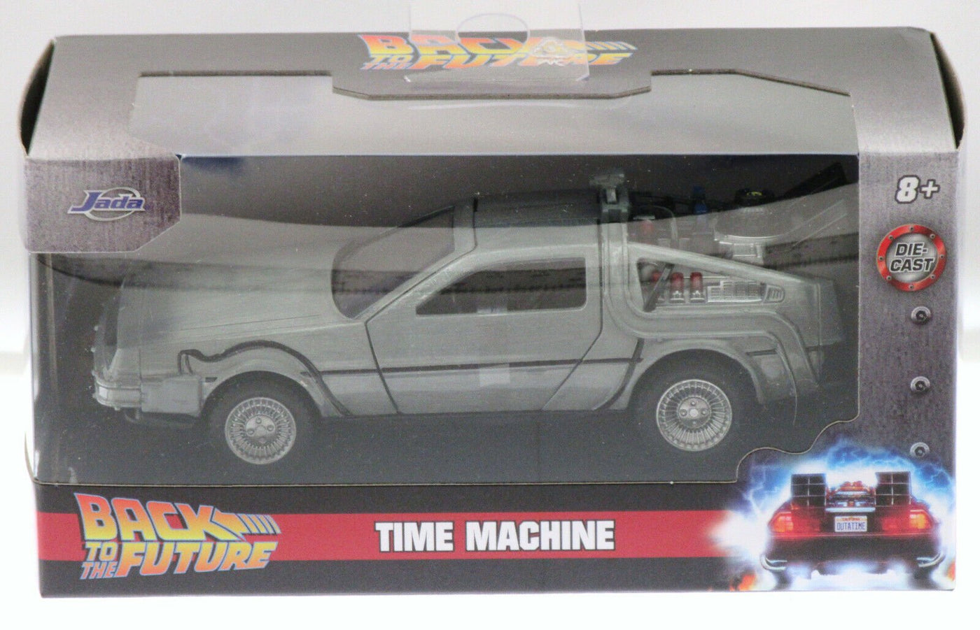 Back to the Future ~ Time Machine ~ Metals Die Cast Car ~ 1:32