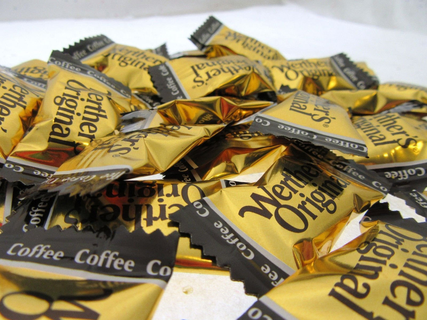 Werther's Original Caramel Coffee Hard Candies 8oz Candy ~ Half Pound Sweets