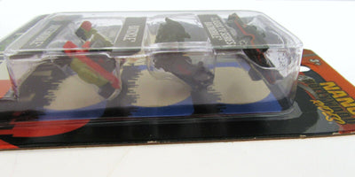 BATMAN Nano Hollywood Rides ~ Batmoblie, Batcycle & Jokermobile Die Cast