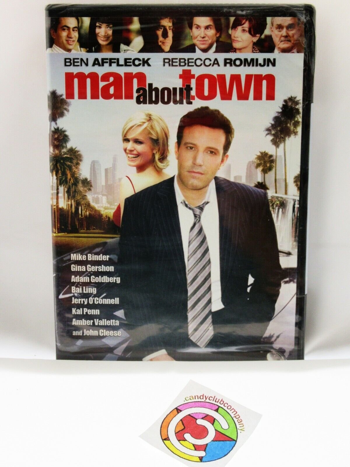 Man About Town ~ Movie Ben Affleck Rebecca Romijn DVD