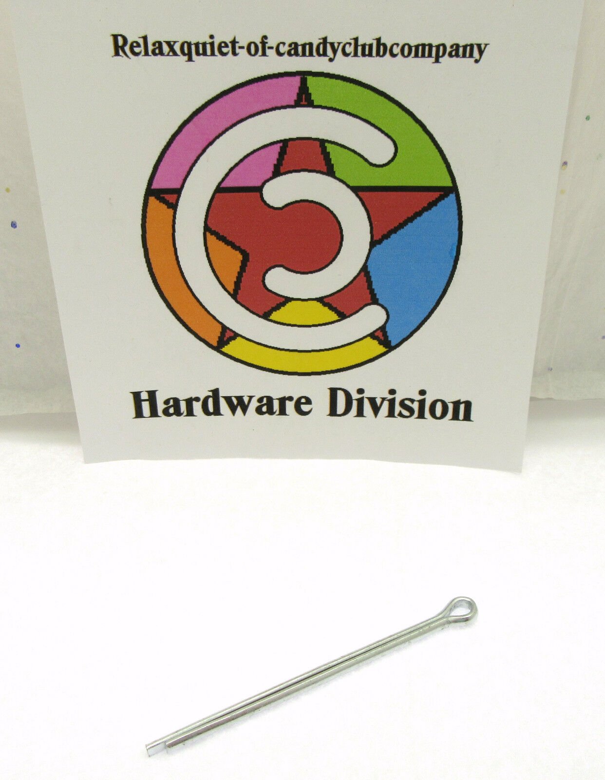 Cotter Split Pin ~ 5/32 inch x 2 1/2 inch ~ Extra Long ~ Zinc Plated ~ 2 Pack